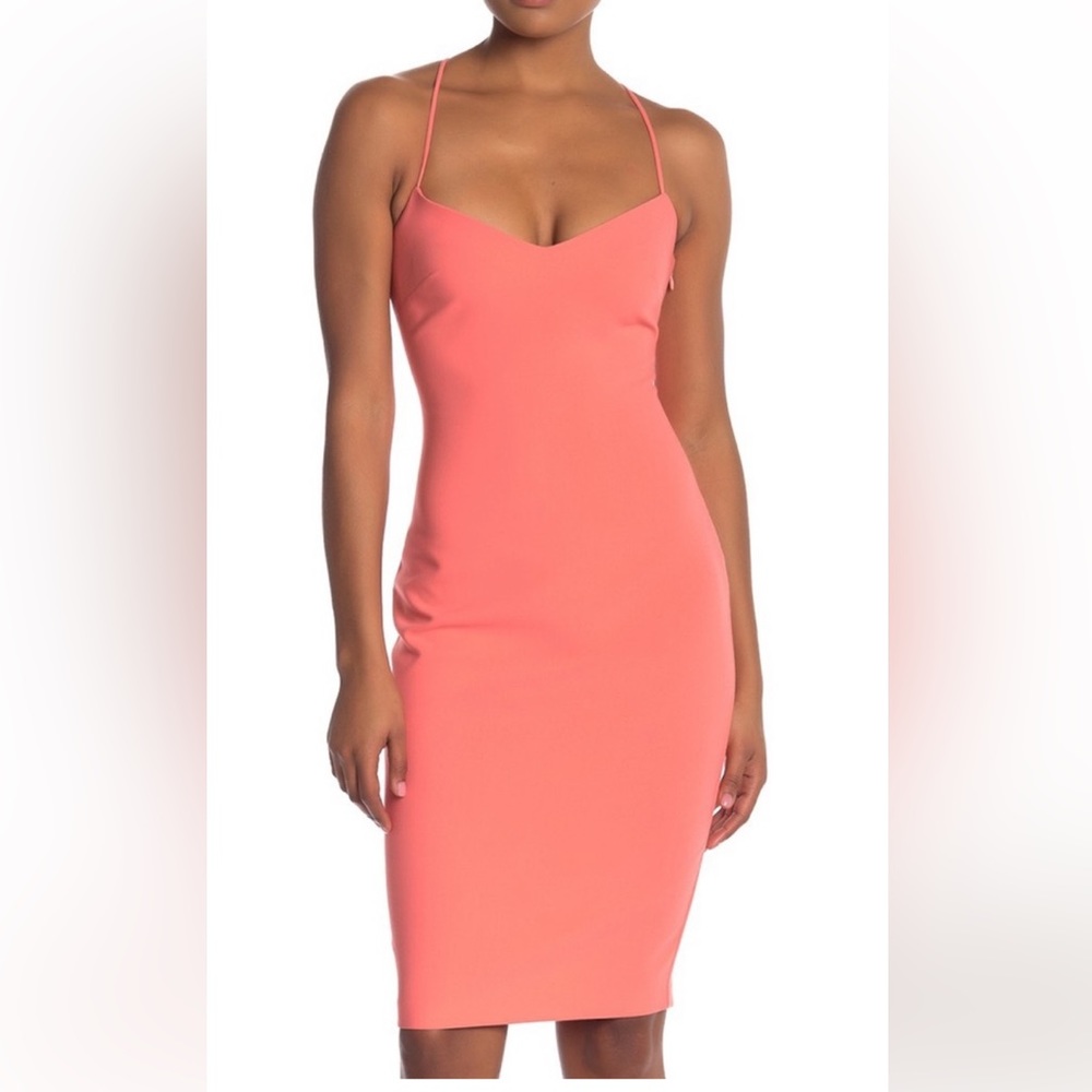 Likely Batista Coral Dress - Size 8 NWT